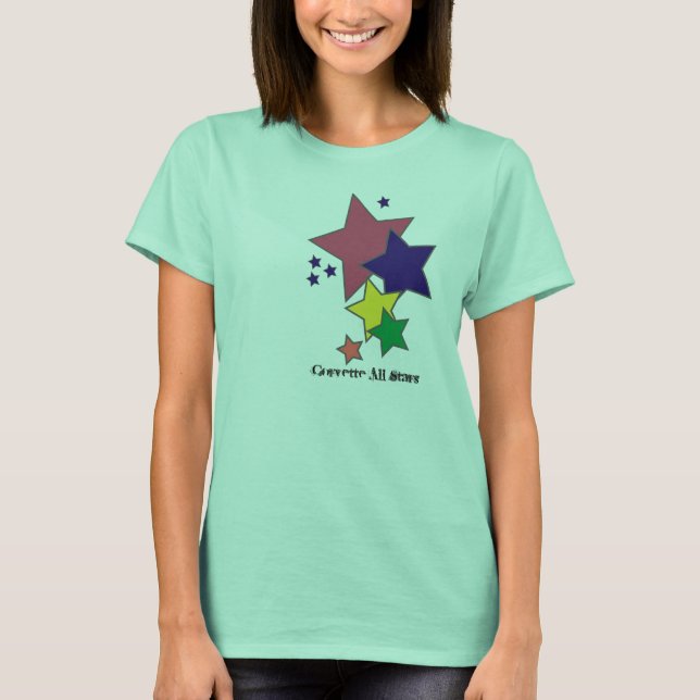 T-shirt Corvette All Stars, Corvette All Stars! (Frente)