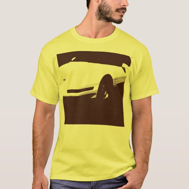T-shirt Corvette Classic Pop Art 1992 (Frente)