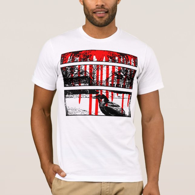 T-shirt Corvo do sangue (Frente)