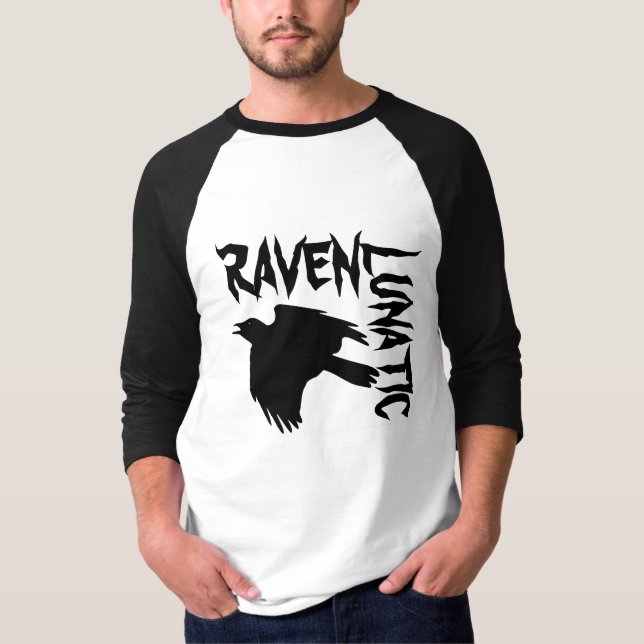 T-shirt Corvo excêntrico (Frente)
