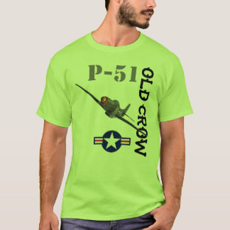 T-shirt Corvo velho P-51D