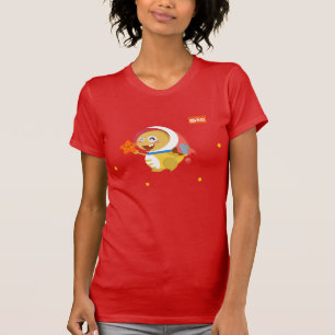 T-shirt cósmico de VIPKID Dino (alaranjado)