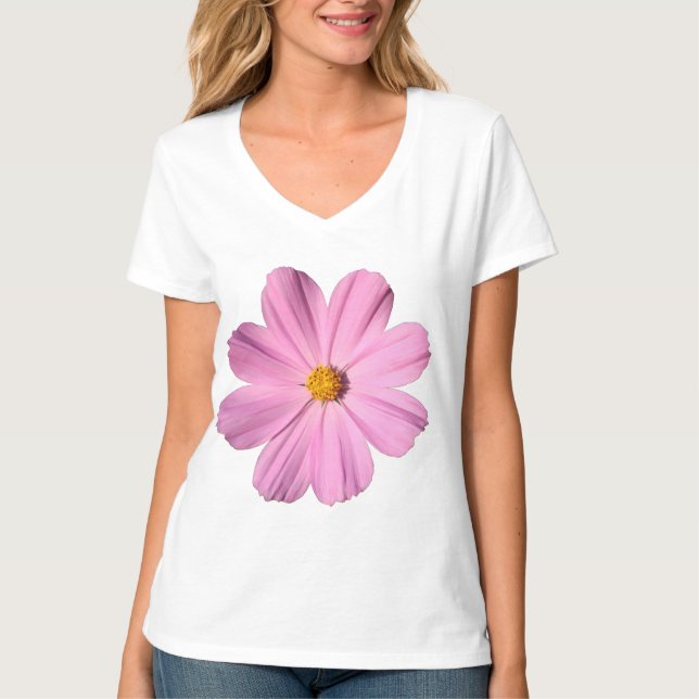 T-shirt Cosmos Rosa (Frente)