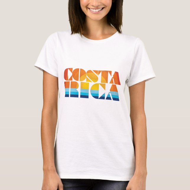 T-shirt Costa Rica (Frente)