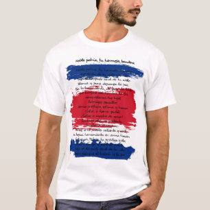 T-shirt Costa Rica - Himno Nacional de Costa Rica