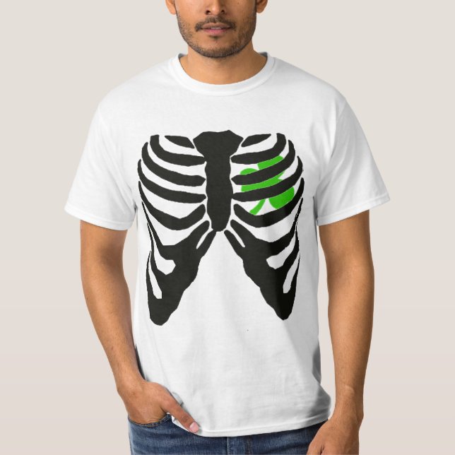 T-shirt Costelas de Shamrock (Frente)