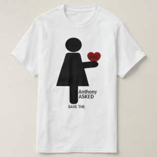 T-shirt Costumava dizer que sim ele perguntou