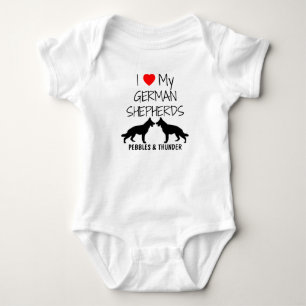 T-shirt Costume Amo Meus German shepherd