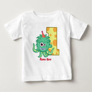 T-shirt Costume do primeiro aniversario do monstro