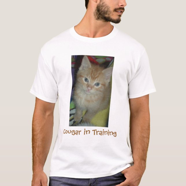 T-shirt Cougar Humor (Frente)