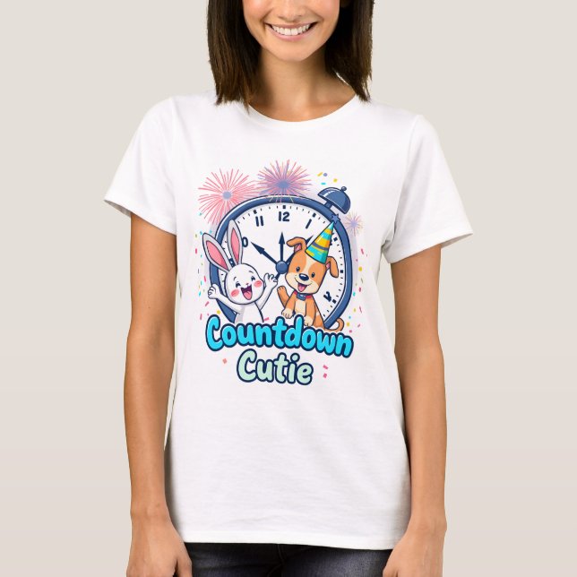 T-shirt "Count cutie" (Frente)