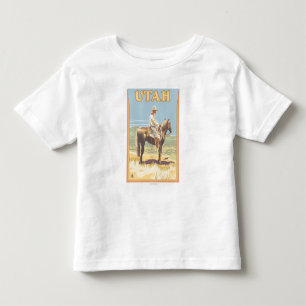 T-shirt Cowboy (Vista lateral)Utah