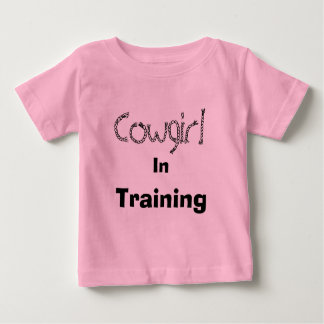 T-shirt Cowgirl, Entrada, Treinamento