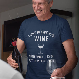 T-shirt Cozimento com vinho