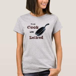 T-shirt Cozinheiro aposentado