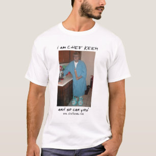 T-shirt Cozinheiro chefe engraçado de chefkeem.com