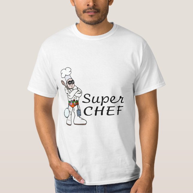T-shirt Cozinheiro chefe super (Frente)
