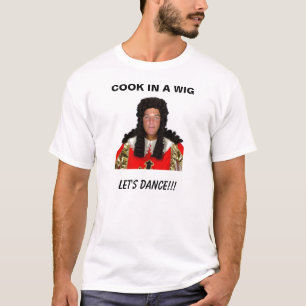 T-SHIRT COZINHEIRO EM UMA PERUCA