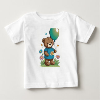 T-Shirt Cozy Bear in the Meadow