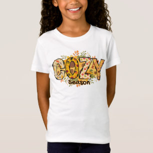T-shirt Cozy Season Floral Fine Jersey