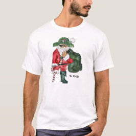 T-shirt Cptn. Kringle duro - pirata do Pólo Norte