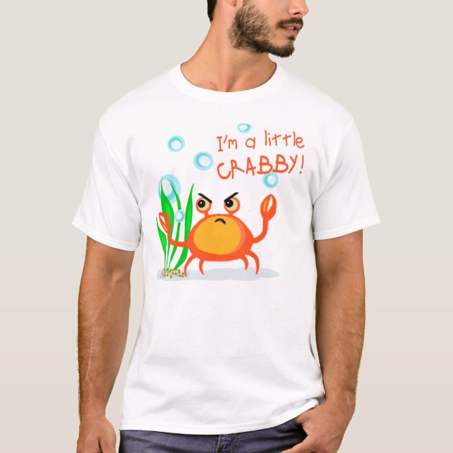 T-shirt Crabby do caranguejo (Frente)
