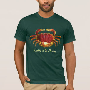 T-shirt Crabby do CARANGUEJO da manhã