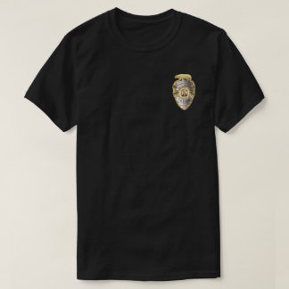 T-shirt Crachá da polícia
