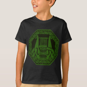 T-shirt Crachá de Lyre Verde