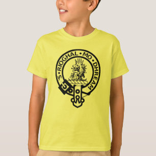 T-shirt Crachá de MacGregor do clã