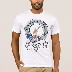T-shirt Crachá do clã de Gunn