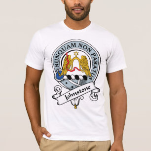 T-shirt Crachá do clã de Johnstone