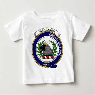 T-shirt Crachá do clã de MacLaren