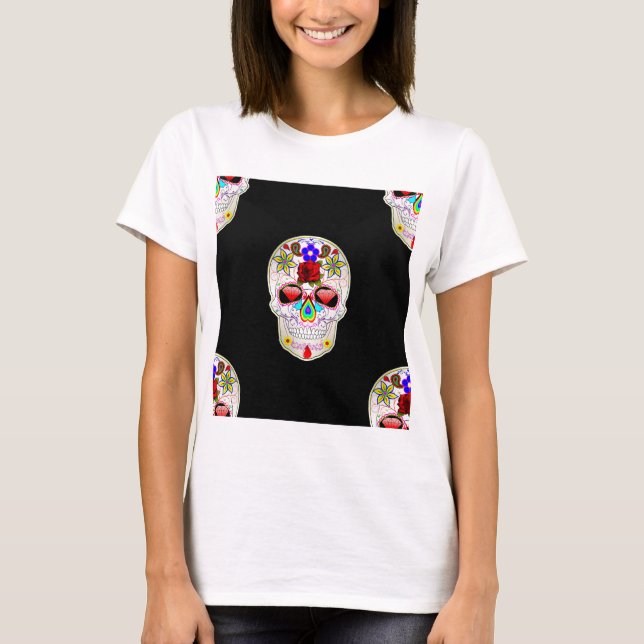 T-shirt crânio (Frente)