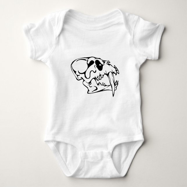 T-shirt Crânio animal (Frente)