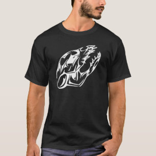T-shirt Crânio animal