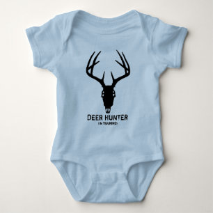 T-shirt Crânio da caça dos cervos com Antlers
