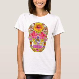 T-shirt Crânio da Flor 4 - Tropical