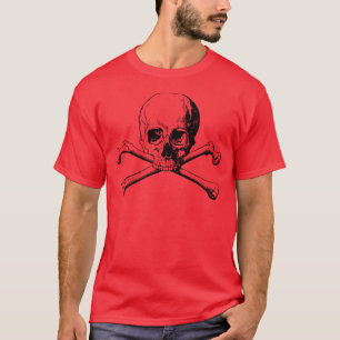T-shirt Crânio de Crossbones