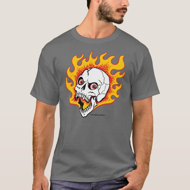 T-shirt Crânio de Flamey (Frente)