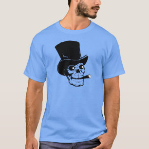 T-shirt Crânio de fumo