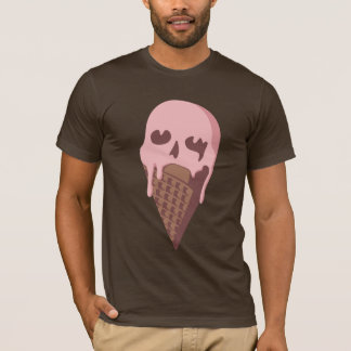 T-shirt Crânio do sorvete