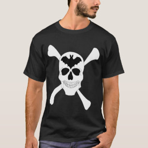 T-Shirt Crânio E Crossbones
