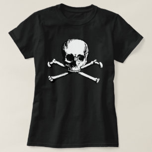 T-Shirt Crânio E Crossbones