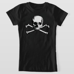 T-Shirt Crânio E Crossbones