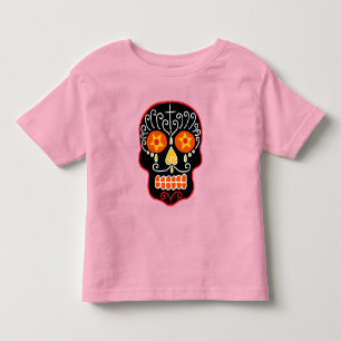T-shirt Crânio Negro