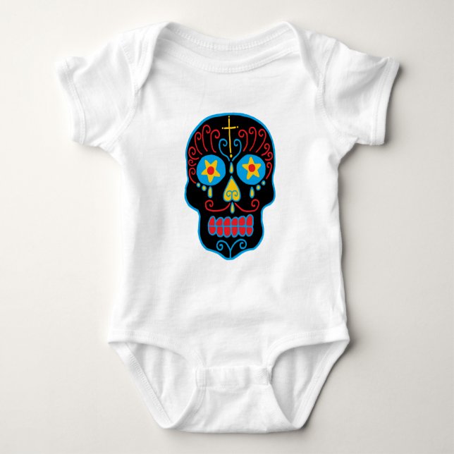T-shirt Crânio Negro (Frente)