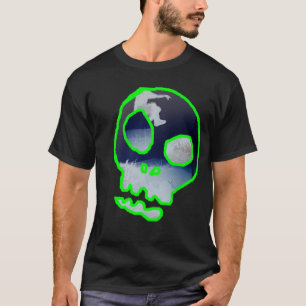 T-shirt Crânio Parkour invertido