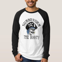 T-shirt Crânio Pirata de Um Olho e Crossbones