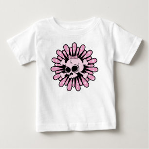 T-shirt Crânio Rosa Doce